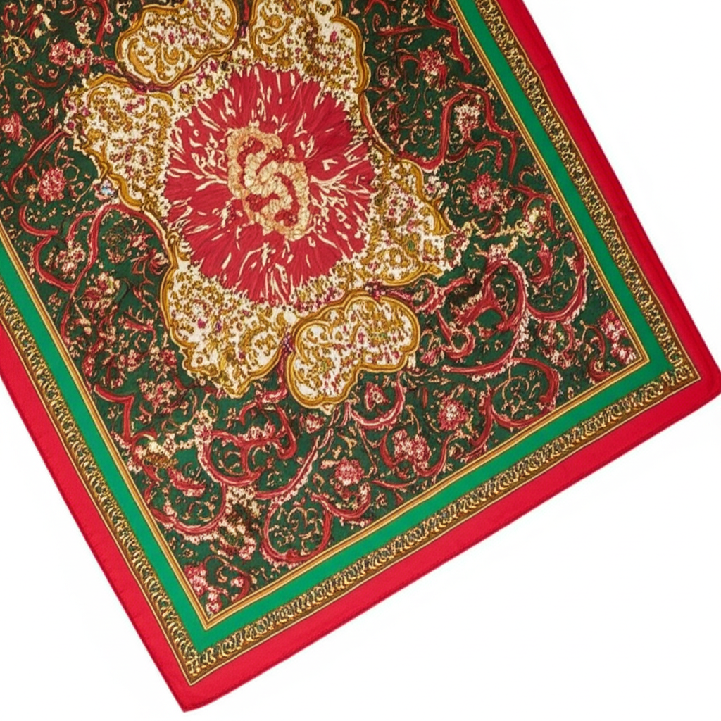 Gucci Silk Designer Scarf